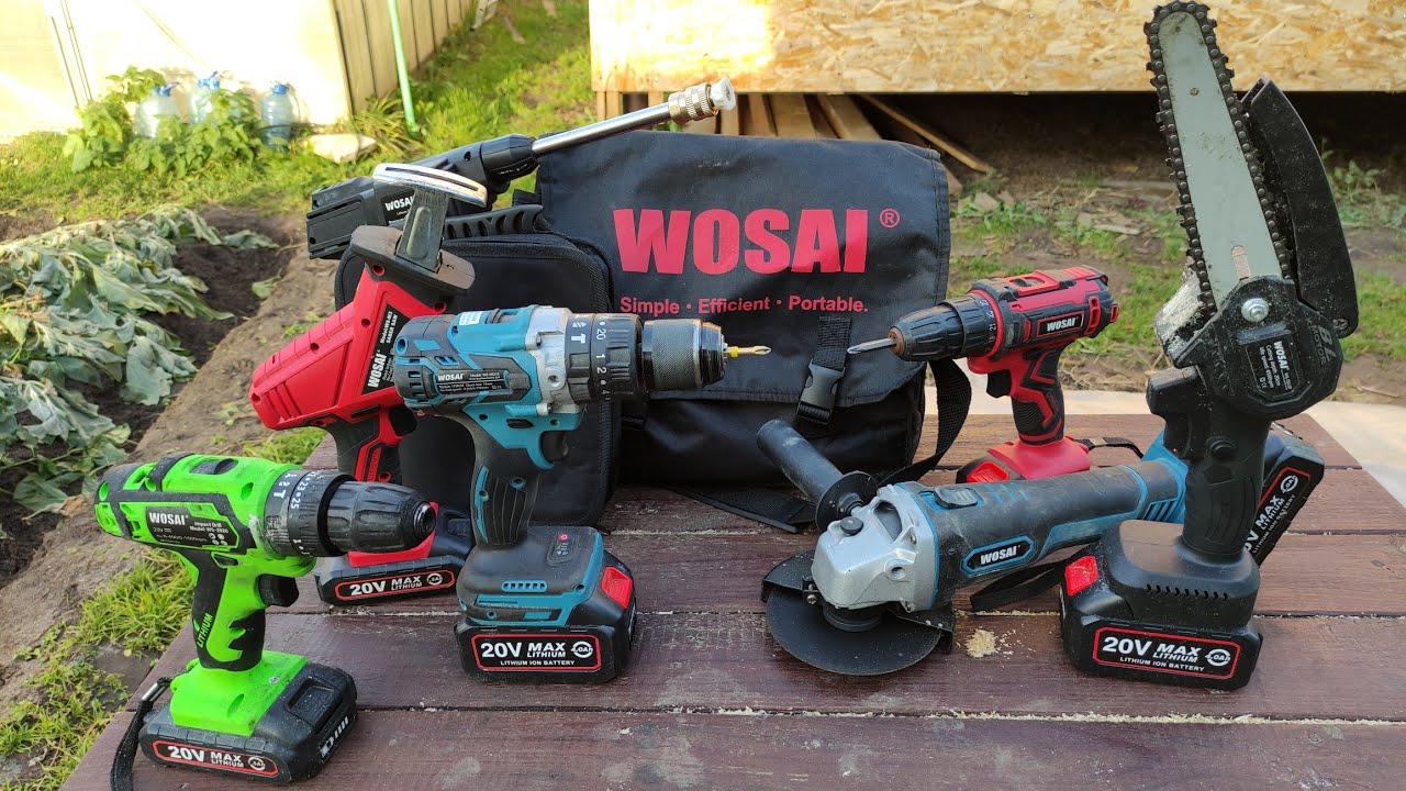Бесщеточный аккумуляторный инструмент WOSAI Brushless Cordless Too