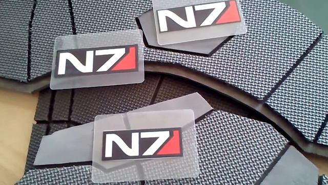 Mass Effect N7 Foam Armor Build - N7 Logo смотреть онлайн