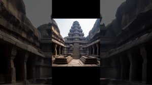 Храм Кайласа:Уникальное сооружение высечено из одного камня!