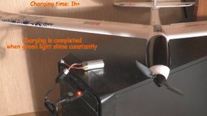 XK A800 2.4GHz, 5Ch, RC Airplane with 780mm wingspan, 3D/6G, Gyro, EPO (RTF) + AKK A3-OSD on board