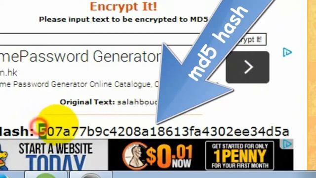 [Tuto:dz] Le Cryptage Et Décryptage De Md5 Hash On Ligne