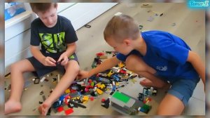 ?Строим Лего Как построить дом из много и разного??⛏ Лего....Leg..o