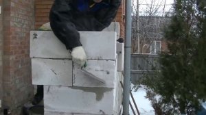 Простые советы про ЗИМНЮЮ кладку ГАЗОБЛОКА.