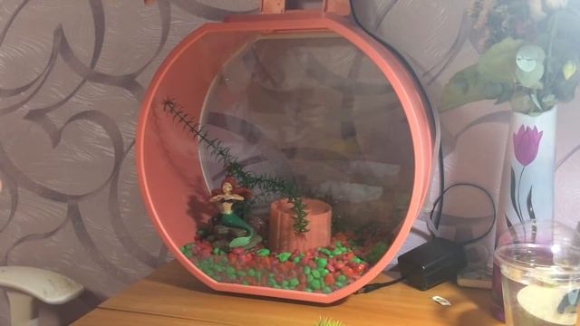 Оформляем аквариум для рыбки ? смотреть онлайн