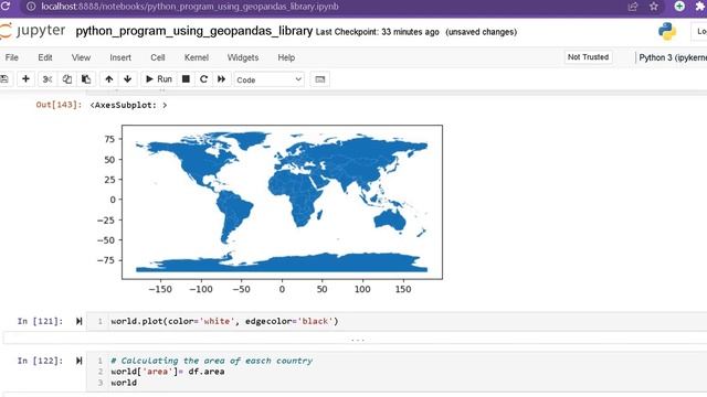 GeoPandas library in Python - смотреть онлайн