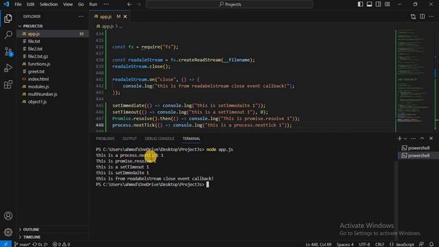 Learn Node Js - #032 - in 2023 | Close Queue and Summary for event loop in node js
