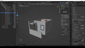 BlenderBim Beginner Tutorial - Step by Step Project - Part 1 - Modelling in 20mins