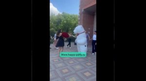 поздравление от белого мишки 2 метра Ростов на дону