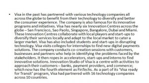 Visa Inc Fintech Ecosystem Market Research Report, Analysis, Opportunities : Ken Research