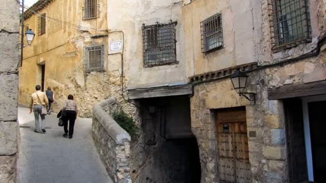 Hanging Houses of Cuenca, Spain, Europe смотреть онлайн