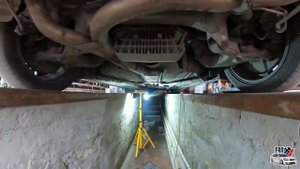 УСТАНОВКА РАСПОРОК КУЗОВА M5 E60 и спойлер на крышку багажника BMW E60 , Бандитка