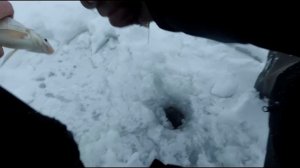 Зимняя рыбалка  с ночёвкой. ЧЁРТ молчит, ВЕДЬМА выручает. Рыба бастует.