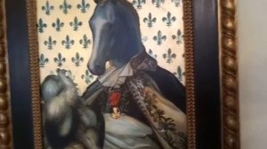 Картины Никаса Сафронова у меня дома.