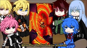 Anime characters react to Demon Slayer // (1/2) // Hope you enjoy