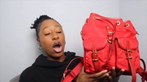 THE BEST TRAVEL BACKPACK!! || PRADA NYLON BACKPACK REVEIW || WHAT FITS INSIDE MY BAG?!?