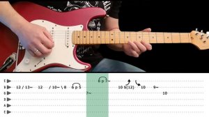 PARISIENNE WALKWAYS - Guitar lesson - Intro solo with tabs and chords (fast & slow) - Gary Moore