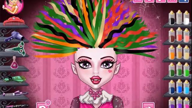 МОНСТР ХАЙ - КРУТЫЕ ПРИЧЕСКИ! Новый образ! Monster High смотреть онлайн