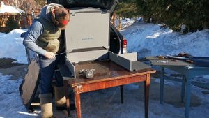 ОРГАНАЙЗЕР и усиленный РОВНЫЙ ПОЛ в багажник Kia Rio X