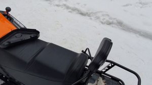 Стелс Капитан 150. Расширители лыж. Проблема с замком ушла. Натягиваем цепь.