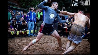 РЕГБИСТ против ПРОФИКА ММА Первая стычка !!!!