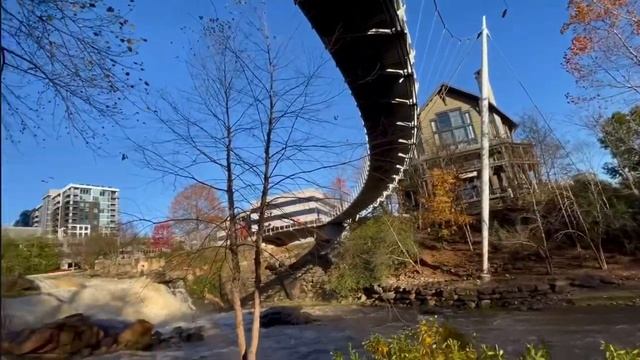 Кипящий водопад Greenville. Нашли потерянный телефон;)***Америка разная! смотреть онлайн