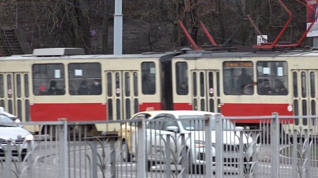 В Калининграде выпустили на линию новые трамваи "Корсар" смотреть онлайн