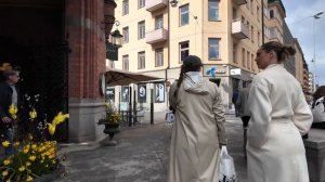 Швеция, Пешеходная экскурсия по Стокгольму в формате 4K - Весна 2024