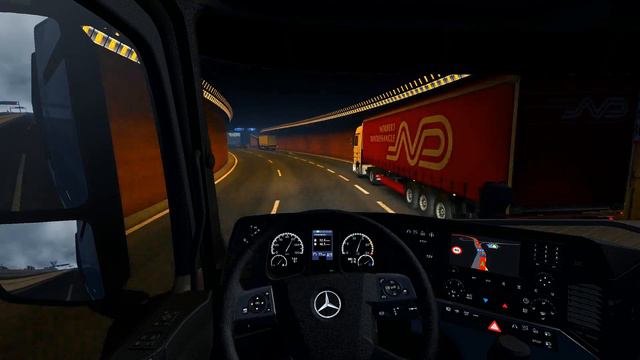ETS 2 - Mercedes Actros MP4 1851 - Trip: Maribor - Ostrava смотреть онлайн