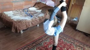 Гимнастика. Делаю кольцо и затяжку. Физическое развитие