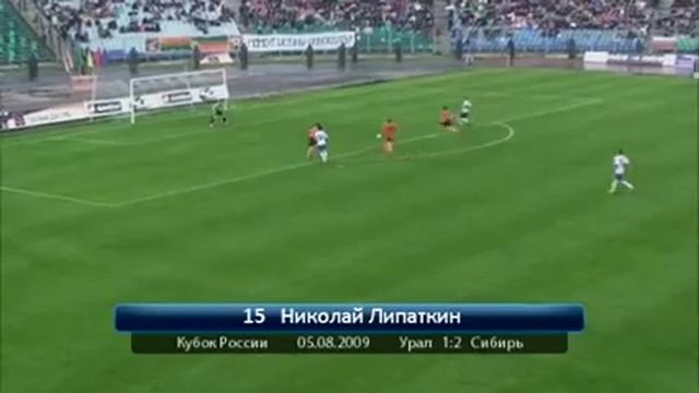 Сибирь Новосибирск - Лучшии голы сезона 2009! смотреть онлайн