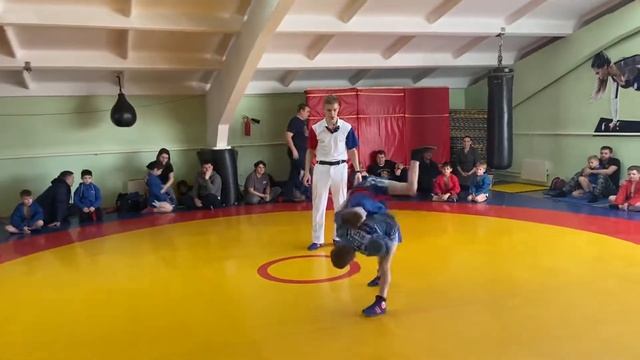 Турнир по #самбо! Первая встреча - #победа! #sambo #турнир #самбодети #лебедевмакс #соревнования