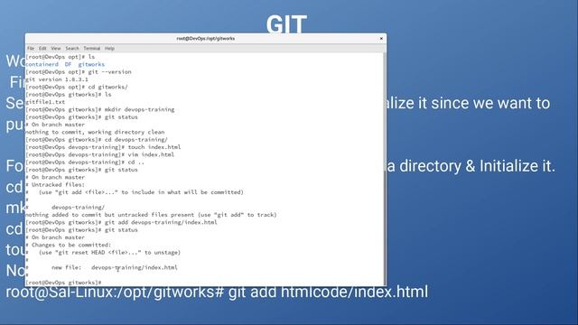 Git Part II Push & Pull Repositories - Let's Learn DevOps смотреть онлайн