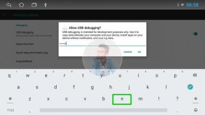 USB debugging password of Android Car Stereo (Topway TS7)