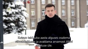Jõhvi vallavanema, Martin Repinski jõulutervitus