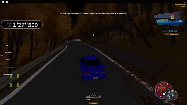 Initial D Roblox Stage 2 Irohazaka I 3:04.862 смотреть онлайн