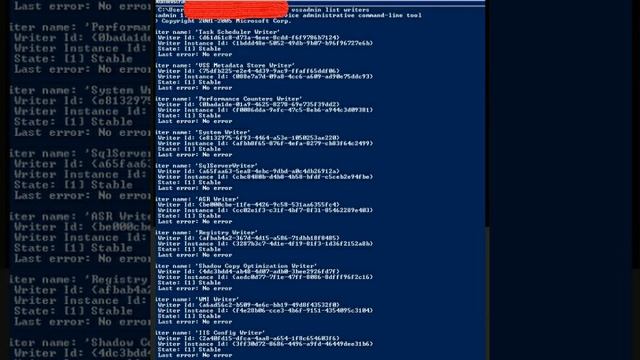 VSS Writers, Backup Issues, Socket Error, Netback issues. Troubleshooting steps смотреть онлайн
