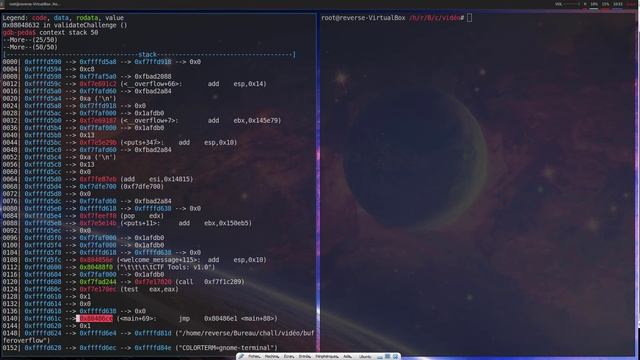 [HACKING] On exploit une faille avec un bufferoverflow ! смотреть онлайн