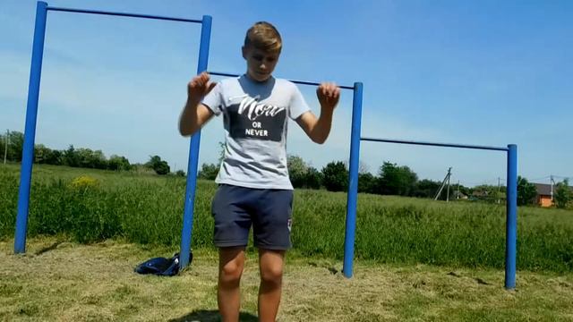 Как научиться делать выход с силой на две!? смотреть онлайн