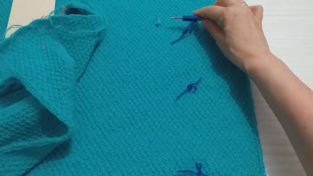 Кардиган. Подробный мастер класс. Часть 2. Полочки. смотреть онлайн