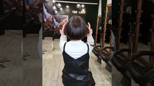 Стрижка короткий градуированный Боб Haircut Short Graduated Bob #стрижка#боб#haircutbob#shortbob#bo