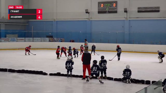 Гранит - Академия Харламова | СК "Салют" смотреть онлайн