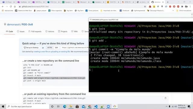 Instrucciones de Git смотреть онлайн