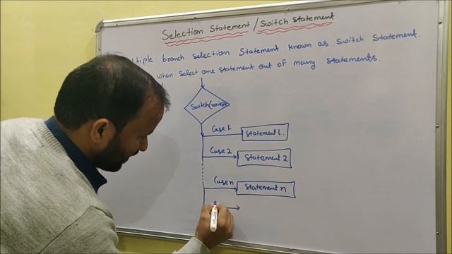 Switch Case Statement in C Programming - HINDI | Syntax | Flow chart | Program example смотреть онлайн