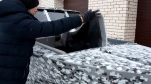 Пиксельный камуфляж лодки «ПРОГРЕСС-2»