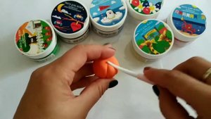 Лепим тыкву из пасты для лепки Artifact