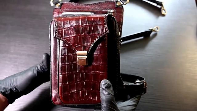 Набедренная кожаная сумка своими руками. Изготавливаю любые изменения из натуральной кожи