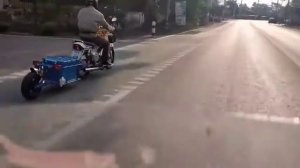 прицеп на скутер