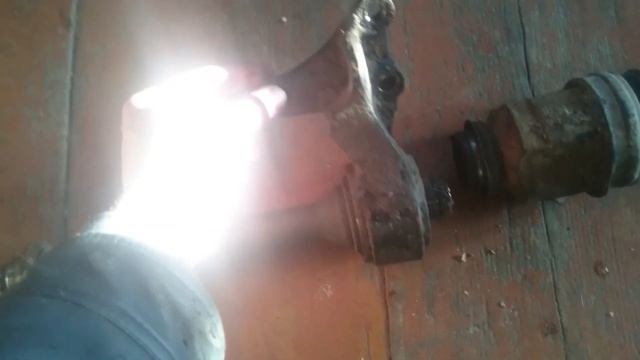 KIA Spectra замена подшипника опоры промежуточного вала смотреть онлайн