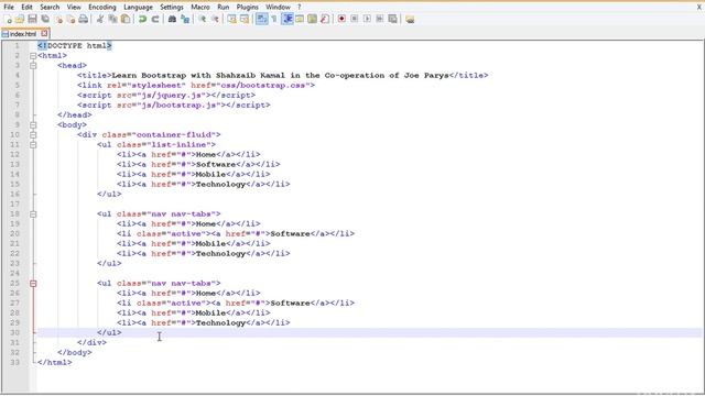 Bootstrap Complete Course # 24/65 Tabs смотреть онлайн