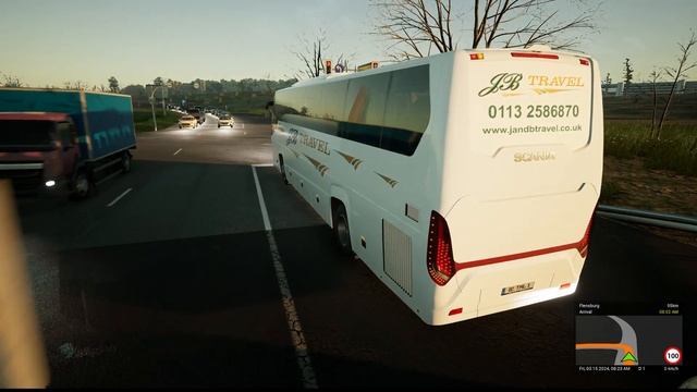 Fernbus Simulator | Morning Drive | Gameplay